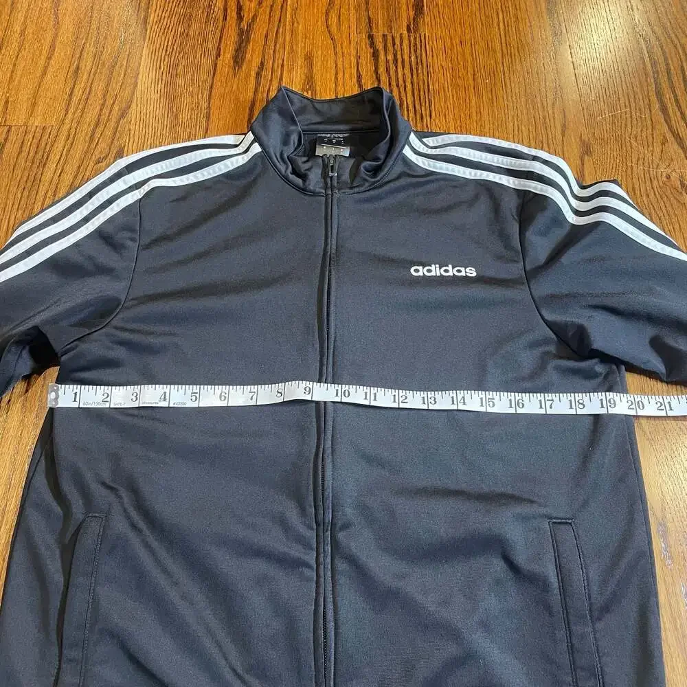 Adidas Men's Essentials 3-Stripes Tricot Track Jacket - Black